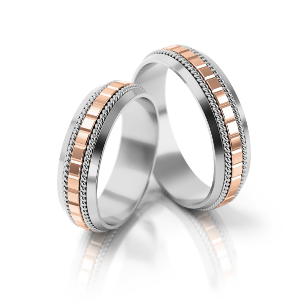 Stelmach Trauringe Weiss-Gelbgold Köln 068